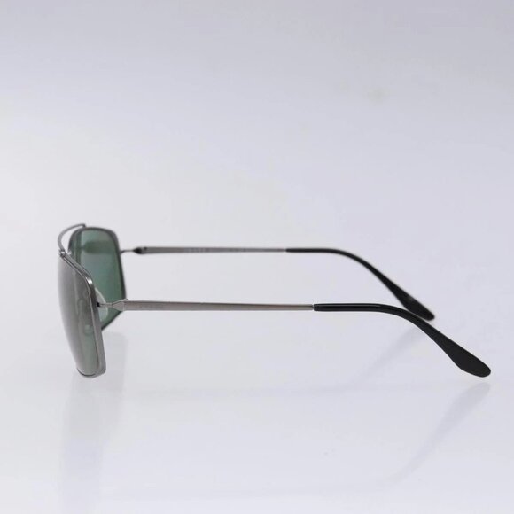 PRADA Sunglasses Metal Silver Auth BA5379 - Picture 4 of 12